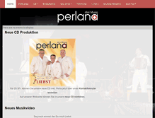 Tablet Screenshot of perlana.ch